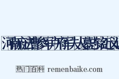 河南府法曹参军卢府军夫人墓志铭近义词是什么意思的图片